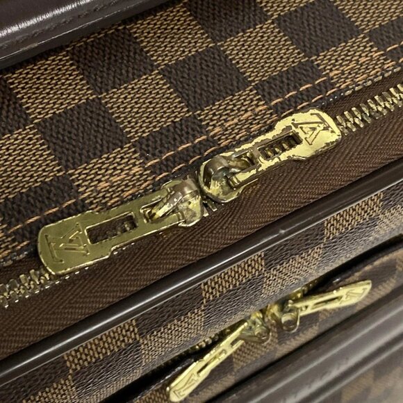 LOUIS VUITTON Pegase 45 (Old Model) Ebene Damier Suitcase bran848-100325 - Picture 5 of 16